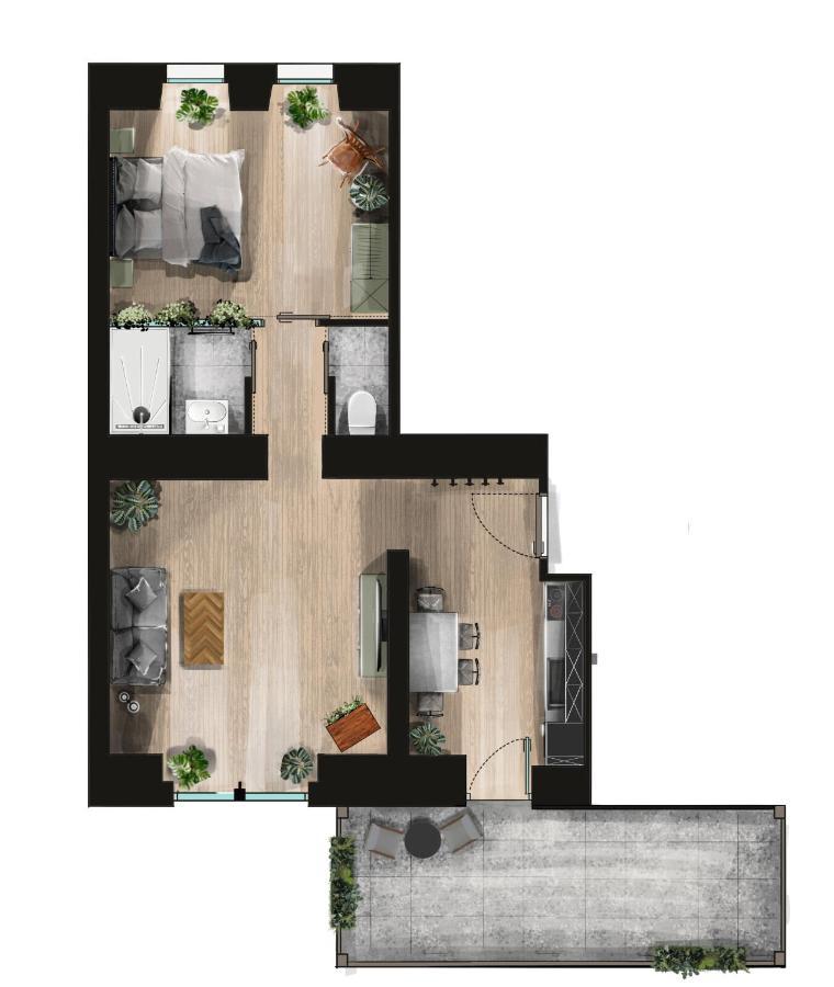 Urban Jungle Apartments Viyana Dış mekan fotoğraf